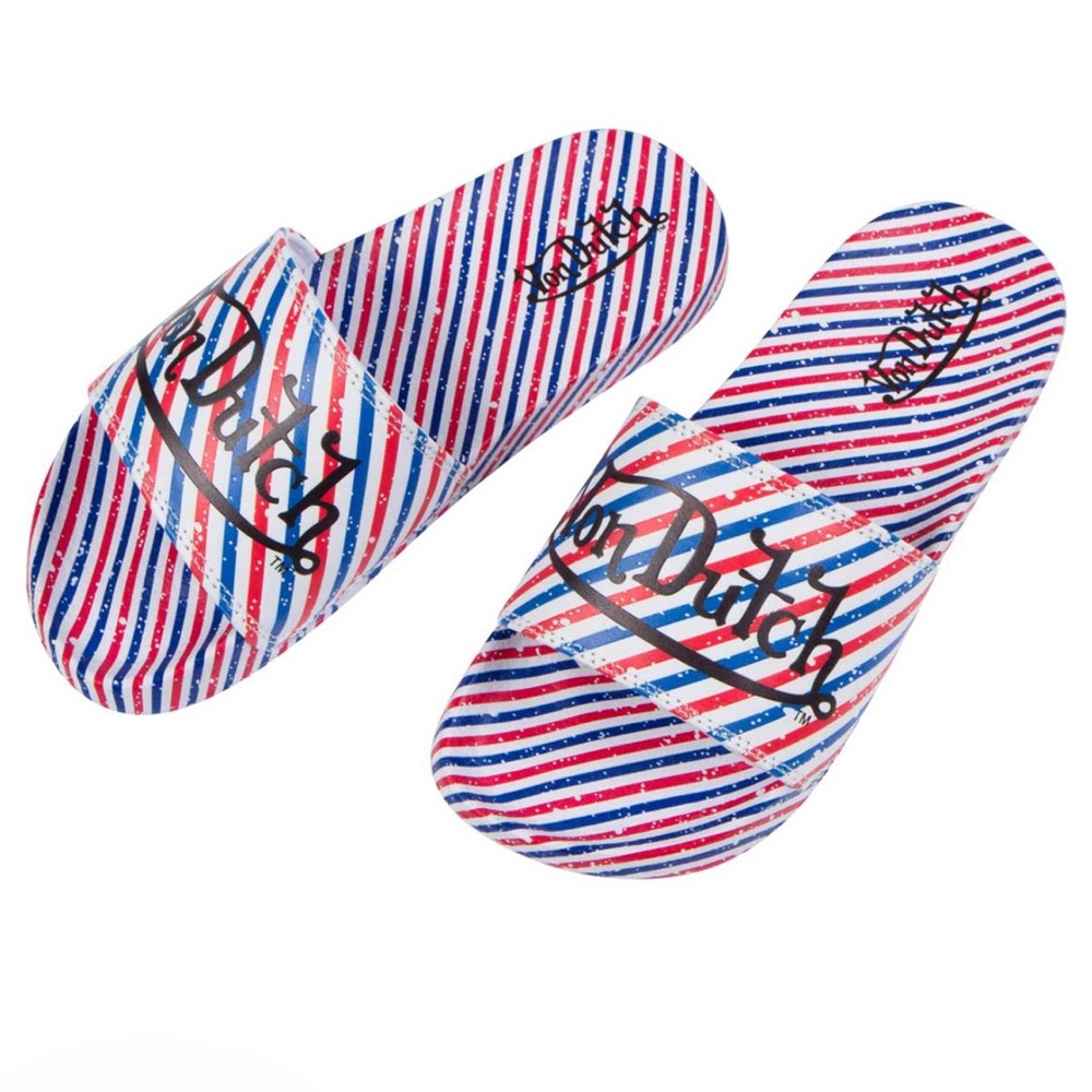 NEW VON DUTCH MEN’S BARBERSHOP SLIDES